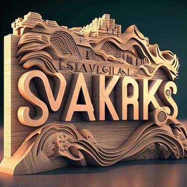 3D model Sparks Nevada (STL)